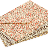 Decorative Patterned Gummed Envelopes, Browns