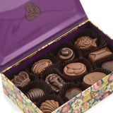 Louis Sherry Chocolate Tin, Malachite