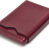 Red Choosing Keeping Leather Card Holder