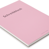 Pink Schreibblock Writing Pad