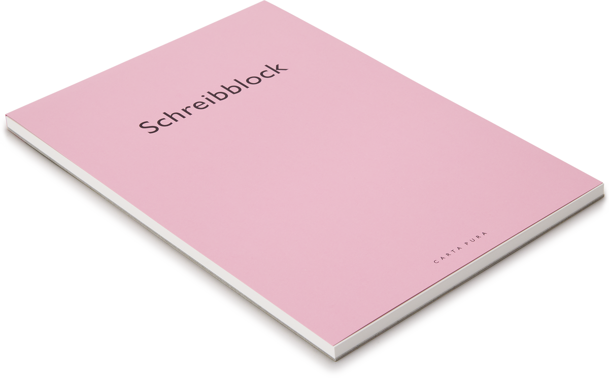 Pink Schreibblock Writing Pad – Choosing Keeping