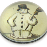 John Derian Snowman Paperweight