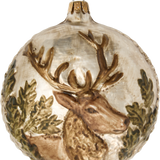 Stag Glass Ornament