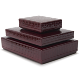 Red Lacquer Storage Box