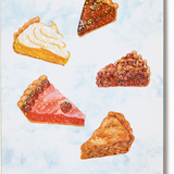 Embossed Pie in the Sky Greeting Card