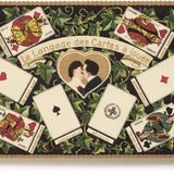 Choosing Keeping Embossed Nostalgic Postcard, Playing Cards