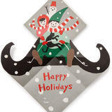 Christmas Sledding Pop-up Greeting Card
