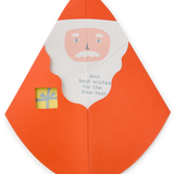 Daruma Santa Pop-up Greeting Card