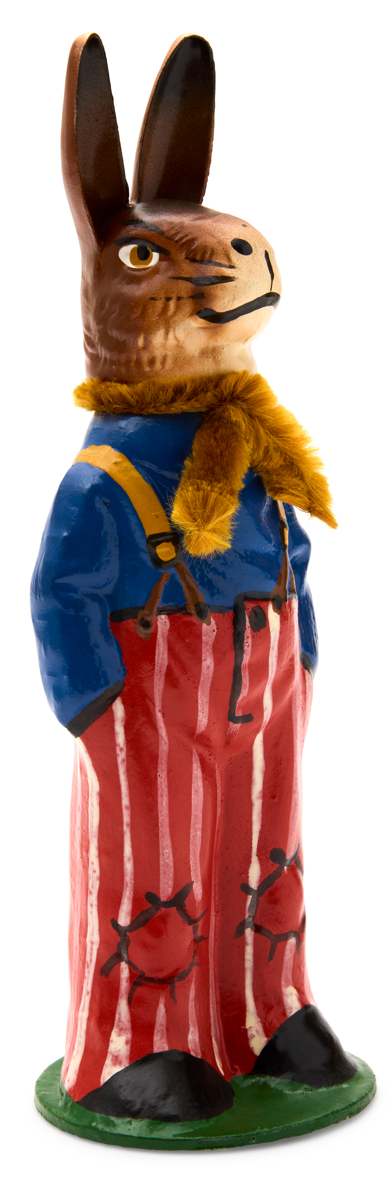 Traditional Papier-mâché Rabbit With Trousers Candy Box – Choosing Keeping
