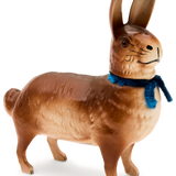 Traditional Papier-mâché Standing Hare Figure