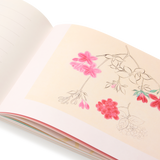 100 Writing & Crafting Papers of Japanese Floral Designs