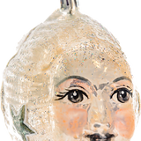 Wind Face Glass Ornament
