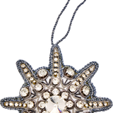Embroidered Velvet Decoration
