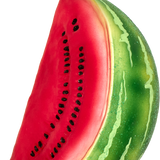 Watermelon Quarter Glass Ornament