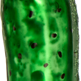 Mini Half Gherkin Glass Ornament