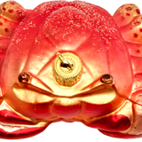 Crab Glass Ornament
