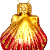 Mini Shell Glass Ornament