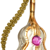 Guitar Glass Ornament