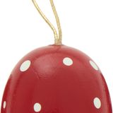 Mushroom with Ladybird Wooden Ornament