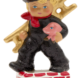 Chimney Sweep Papier-mâché Decoration
