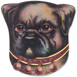 Gold Foiled Bulldog Stickers