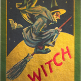 Foiled Witch Stickers