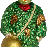 "Schellenklaus" Wild Man Glass Ornament