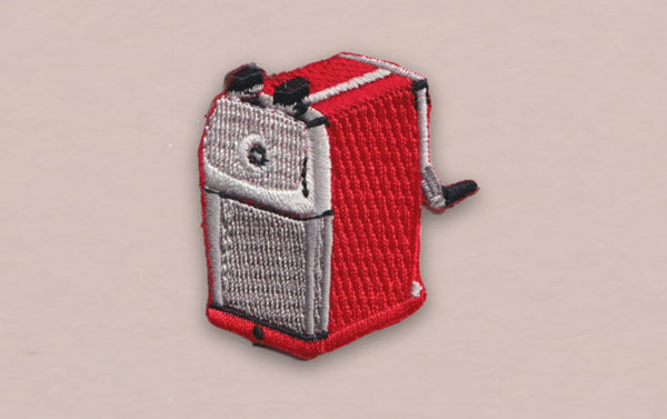 Japanese Embroidered Patch, Pencil Sharpener