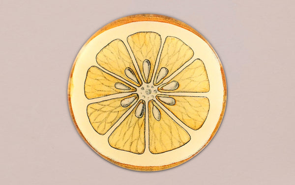 John Derian Orange Slice Paperweight