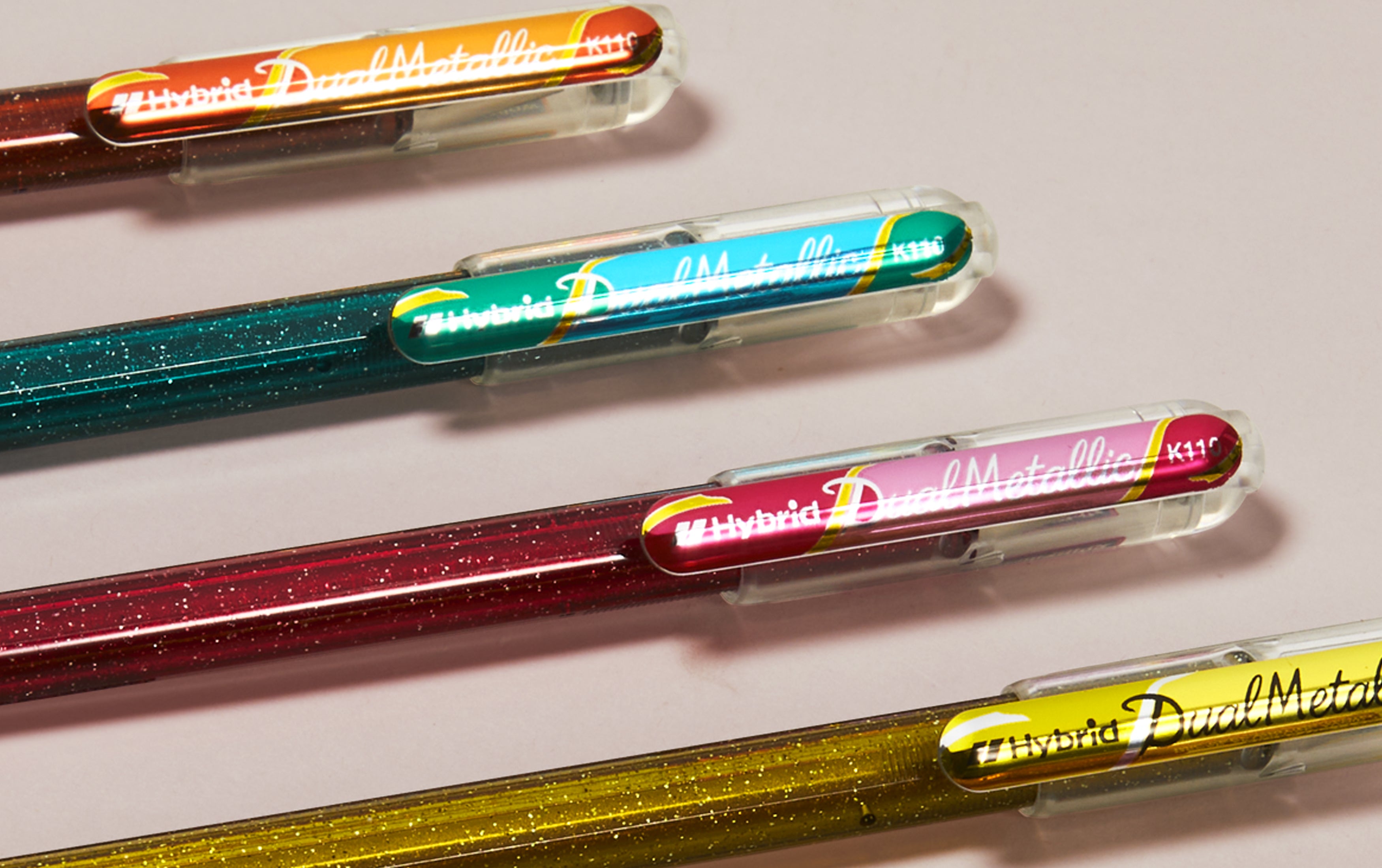 Pentel Metallic Glitter Gel Pen