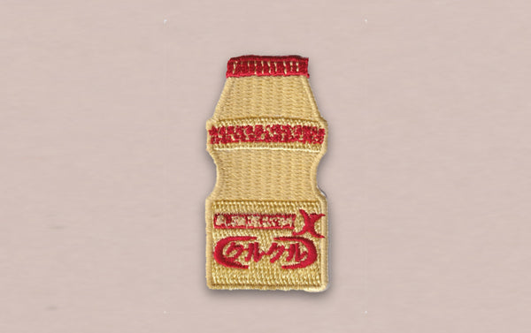 Japanese Embroidered Patch, Probiotic Drink