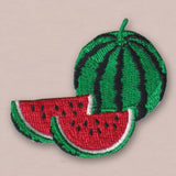 Japanese Embroidered Patch, Watermelon