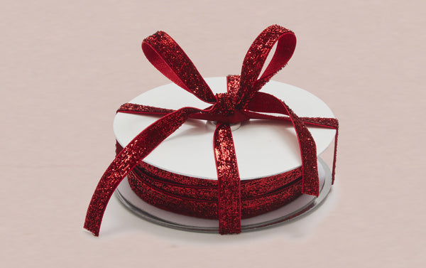 Sparkly Ruby Red Ribbon Spool, Dorothy