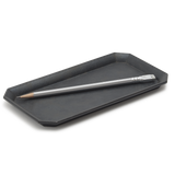 Brass Futagami Tray, Black Mottled