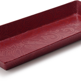 Urushi Paper Vide-Poche, Red Floral