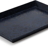 Urushi Paper Vide-Poche, Blue Floral