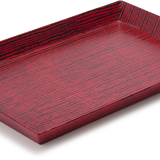 Urushi Paper Vide-Poche, Red & Black
