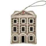 Embroidered Velvet Decoration