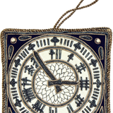 Embroidered Velvet Decoration