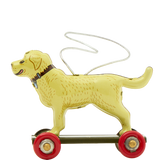 Pull-Along Dog Tin Ornament