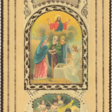 Embossed Christmas Choosing Keeping Postcard