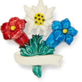 Nostalgic Alpine Pin Badge
