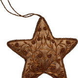 Embroidered Velvet Decoration