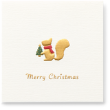 Mini Square Christmas Greeting Card