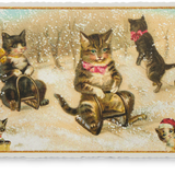 Glitter Fairy Tale Postcard