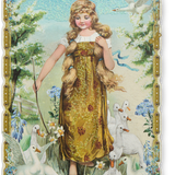 Glitter Fairy Tale Postcard