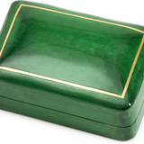 Rectangular Moulded Leather Box