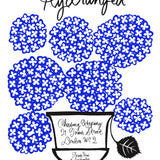 Denise Fiedler 'Hydrangea' Exhibition Silkscreen Poster