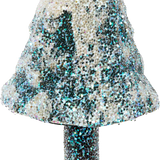 Papier-mâché Beaded Christmas Tree Candy Box