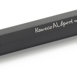 Matte Black Aluminium Kaweco AL Sport Ballpoint Pen
